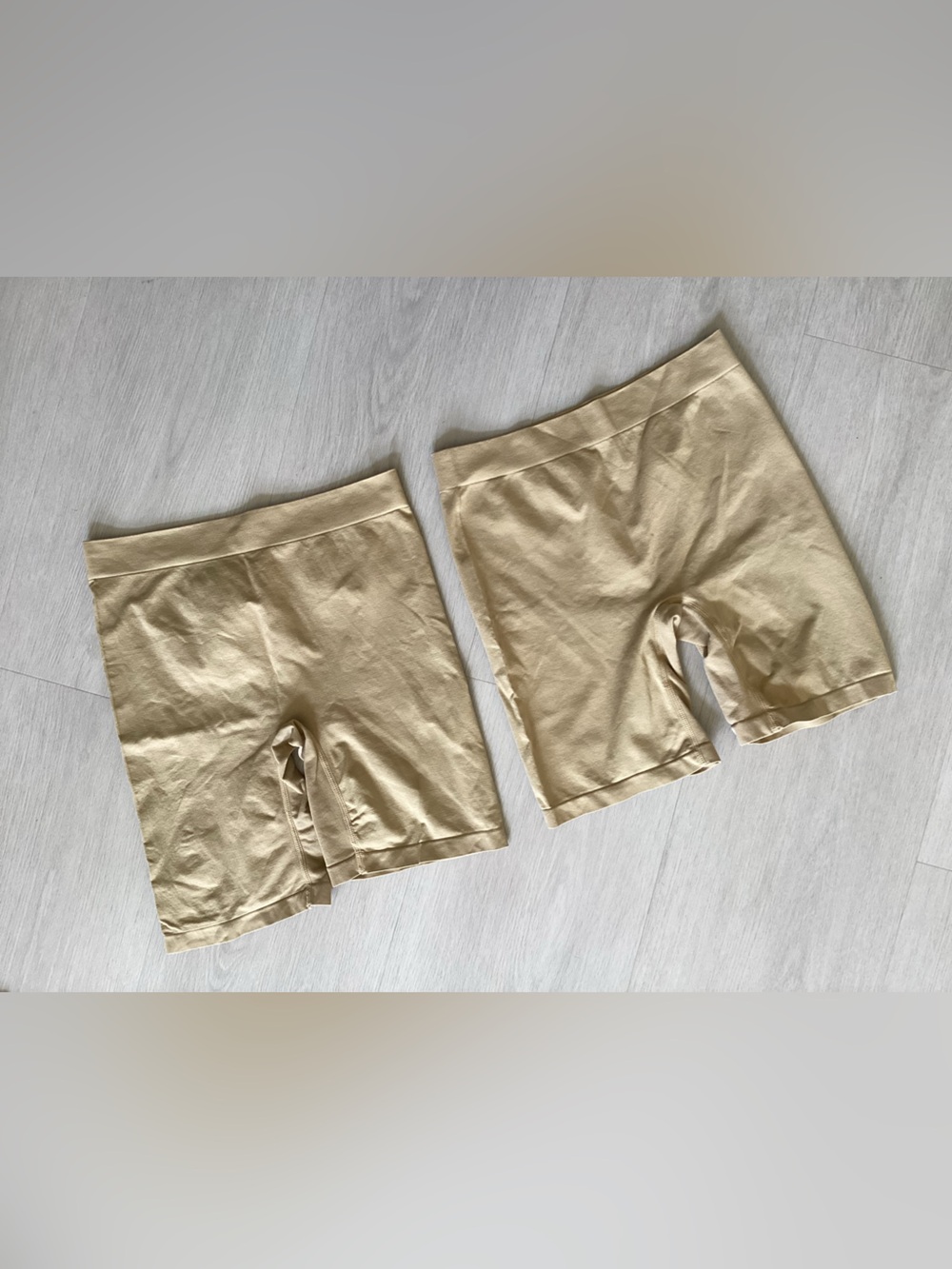 NUDE XL 2-pack Underoutfit High Waisted Anti-Chafe Thigh Protector Shorts
